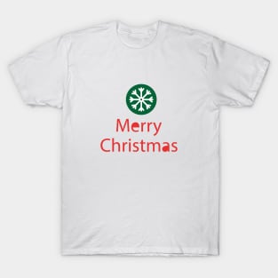 Christmas snowflake Merry Christmas T-Shirt